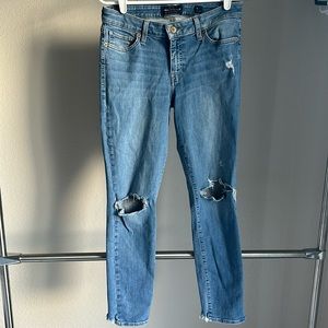 Lucky Brand LA Ripped Lolita Super Skinny Jeans